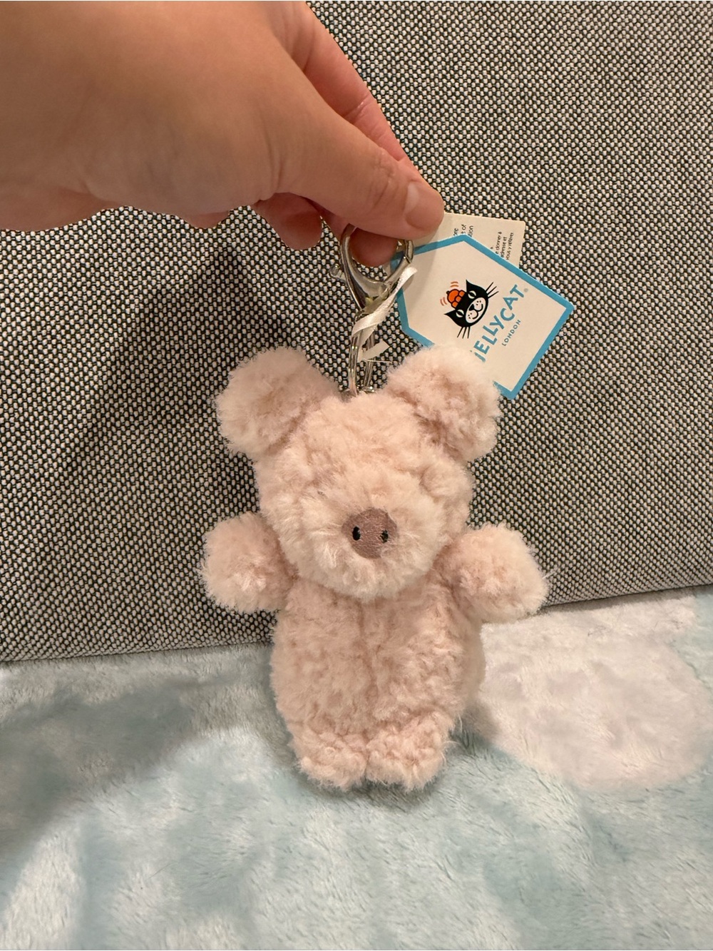 Jellycat Little Pig Bag Charm BNWT